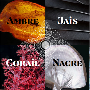 Pierre naturelle à bijoux : ambre, jais, corail, nacre sont 4 pierres organiques incontournables