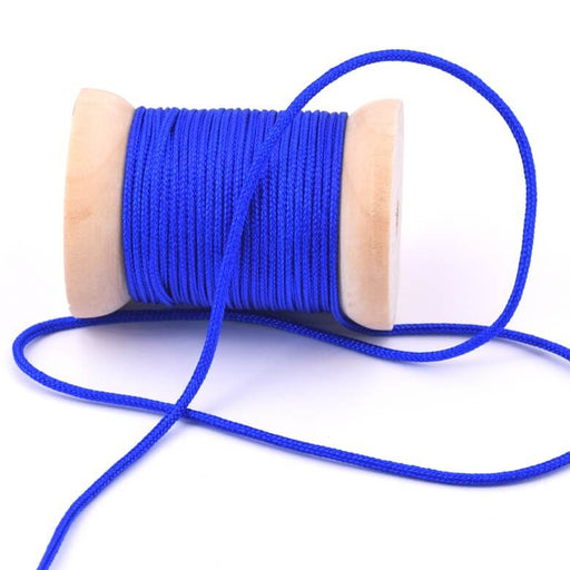 Buy Braided nylon cord Royal blue - 1.5mm (3m)