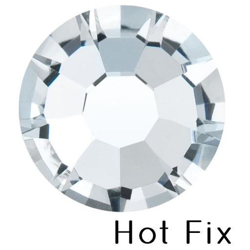 FlatBack Preciosa crystal HOTFIX - ss30-6.35mm (12)