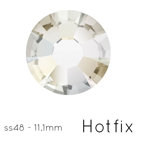 Preciosa Crystal Silver Flare Flatback Hotfix - ss48-11.1mm (4)