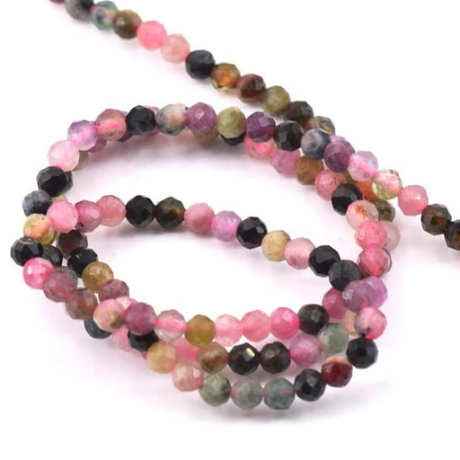 Buy Beads Faceted Tourmaline 3mm (1 strand)