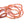 Beads wholesaler  - Perle ronde Agate orange 3-3.5mm - trou 0.6mm (1 Fil-33cm)