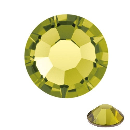 Buy Flatback crystals Preciosa Olivine ss16-3.80mm (60)