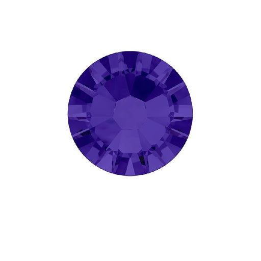 FlatBack 2058 Crystal Purple Velvet ss7-2.2mm (80)