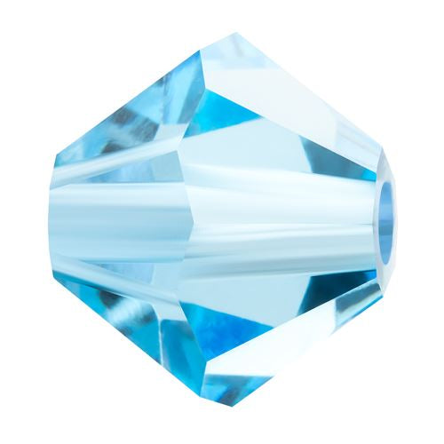 Bicone Preciosa Aquamarine 60000 2,4x3mm (40)