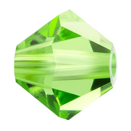 Bicone Preciosa Peridot 3,6x4mm (40)