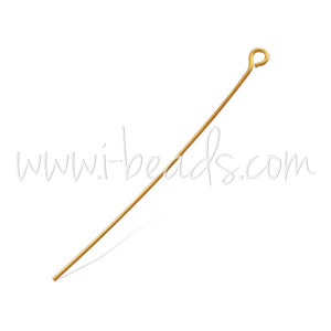 Buy 72 eyepins metal gold plated 50mm (1)