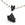 Beads wholesaler  - Bead WOLF Black 15x11mm Horizontal - Hole: 1.5mm (1)