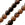 Beads wholesaler  - Wooden tiger ebony round beads strand 10mm (1)