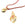 Beads wholesaler  - Pendant Ethnic Flask Style Quality Gold Plated - Pink Zircon - 20x13mm (1)
