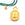 Beads wholesaler  - Pendant Charm with Cross Golden Brass - 9x7mm (1)