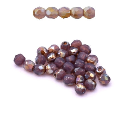 Buy Firepolish faceted bead Milky Amethyst - Celsian 2mm (30)