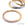 Beads wholesaler  - Horn Natural Bangle Bracelet Gold Leaf- 65mm - Thickness: 6mm (1)