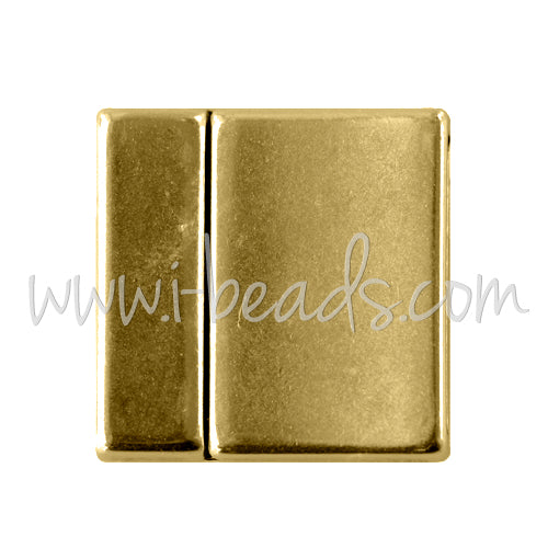 Magnetic clasp brass 24x24mm (1)