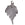 Beads Retail sales Real birch leaf pendant platinum 35-40mm (1)