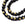 Beads wholesaler  - Millefiori Black and Yellow Round Beads 6mm, 37cm (1 strand)