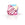 Beads Retail sales Bicone Preciosa Pink Glitter - 2,4x3mm (40)