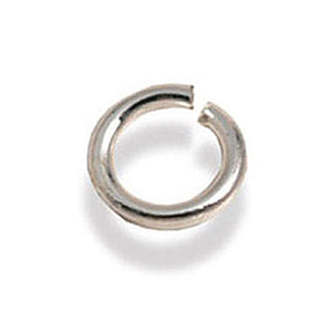 Jump rings sterling silver 6mm (4)