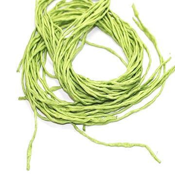 Buy Silk Cord Hand-Dyed Natural Lime Green 2mm (1m)