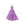 Beads wholesaler  - mini tassel with ring purple 25mm (1)
