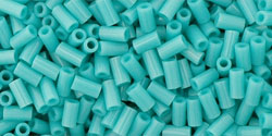 cc55 - Toho bugle beads 3mm opaque turquoise (10g)