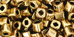 Buy cc223 - Toho cube beads 4mm antique bronze (10g)