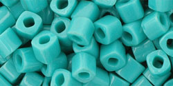 Buy cc55 - Toho cube beads 4mm opaque turquoise (10g)