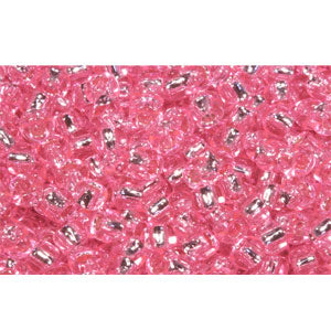 cc38 - Toho beads 11/0 silver-lined pink (10g)