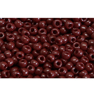 Buy cc46 - Toho beads 11/0 opaque oxblood (10g)