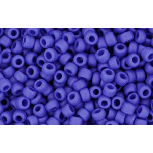 cc48f - Toho beads 11/0 opaque frosted navy blue (10g)