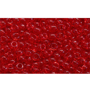 Buy cc5b - Toho beads 11/0 transparent siam ruby (10g)