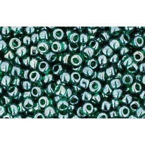 cc118 - Toho beads 11/0 trans lustered green emerald (10g)