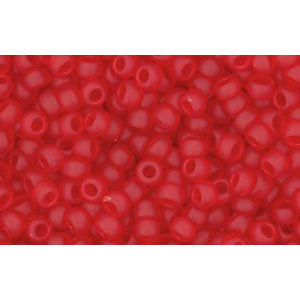 cc5bf - Toho beads 11/0 transparent frosted siam ruby (10g)