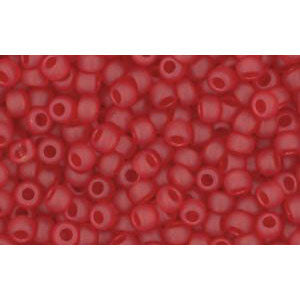 Buy cc5cf - Toho beads 11/0 transparent frosted ruby (10g)