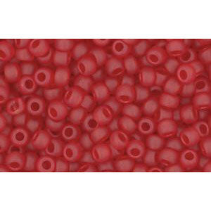 cc5cf - Toho beads 11/0 transparent frosted ruby (10g)