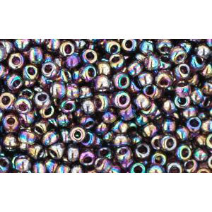 cc166c - Toho beads 11/0 transparent rainbow amethyst (10g)