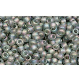 cc176bf - Toho beads 11/0 trans-rainbow frosted grey (10g)