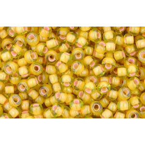 cc302 - Toho beads 11/0 jonquil/apricot lined (10g)