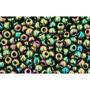 cc508 - Toho beads 11/0 higher metallic iris olivine (10g)