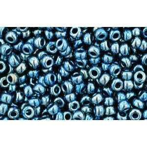 cc511 - Toho beads 11/0 galvanized peacock blue (10g)