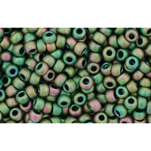 Buy cc707 - Toho beads 11/0 matt colour iris peridot (10g)