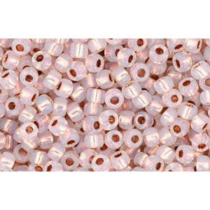 cc741 - Toho beads 11/0 copper lined alabaster (10g)