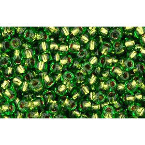 cc742 - Toho beads 11/0 copper lined peridot (10g)