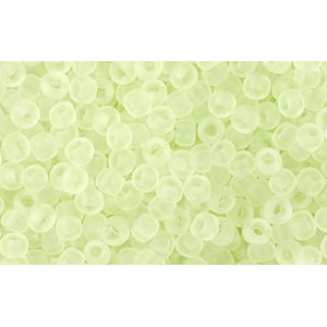 cc15f - Toho beads 11/0 transparent frosted citrus spritz (10g)