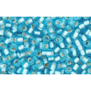 Buy cc23f - Toho beads 11/0 silver lined frosted aquamarine (10g)