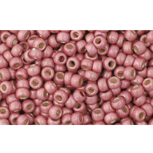 ccpf553f - Toho beads 11/0 matt galvanized pink lilac (10g)