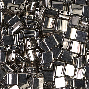 Buy cc190 - Miyuki Tila Beads Nickel Plated 5mm (10 beads)