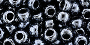 Buy cc81 - Toho beads 3/0 metallic hematite (10g)