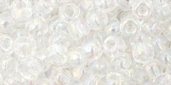 cc161 - Toho beads 6/0 transparent rainbow crystal (10g)