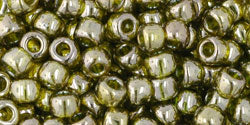 cc457 - Toho beads 6/0 gold lustered green tea (10g)